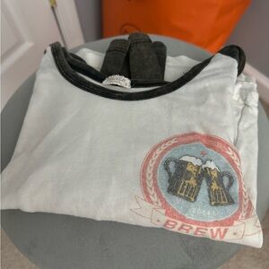 Brandy Melville John Galt 3/4 length shirt